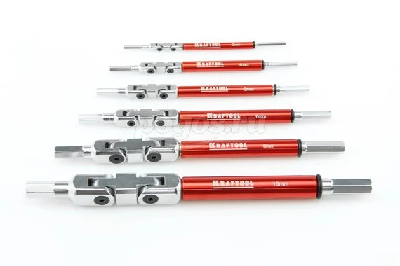 Набор ключей шестигранных 6 предм. с шаром Industrie  KRAFTOOL