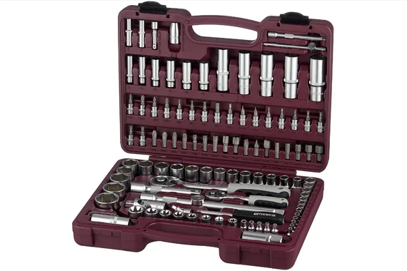 Набор инструментов 1/4" 1/2" 108 предметов с головками MultiProf  Thorvik