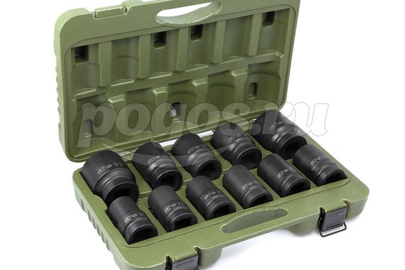 Набор головок ударных 1/2" (10-36 мм) 16 шт  Дело Техники