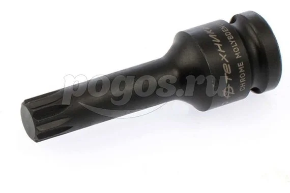 Бита-головка ударная Spline (M14; длина 78 мм; 1/2") Дело Техники 664614