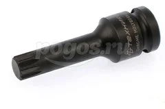 Бита-головка ударная Spline (M14; длина 78 мм; 1/2") Дело Техники 664614