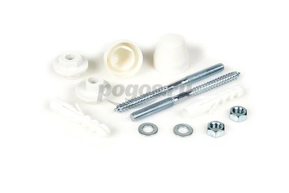 Набор для крепления раковин и писсуаров d-14 мм белый  ЗУБР