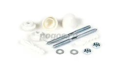 Набор для крепления раковин и писсуаров d-14 мм белый  ЗУБР