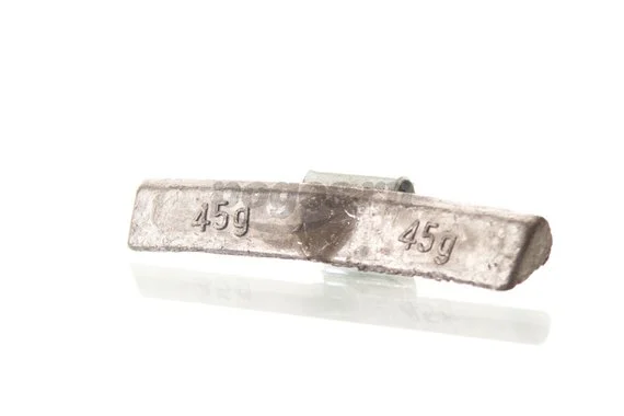 Грузик балансировочный для литых дисков, модель 0345, 45г