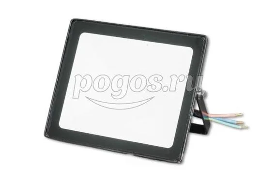 Прожектор светодиодный СДО-04-030Н-Ф (с фотореле) 30 Вт, 6500 К, IP65, черный, Народный  TDM