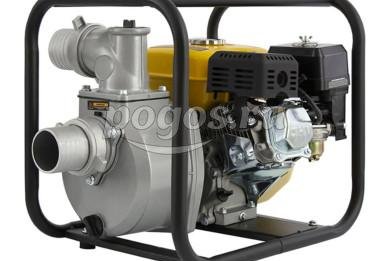 Мотопомпа бензиновая для чистой воды PX-80, 7 л.с, 3", 1000 л/мин, глубина 8 м, напор 30 м Denzel  D