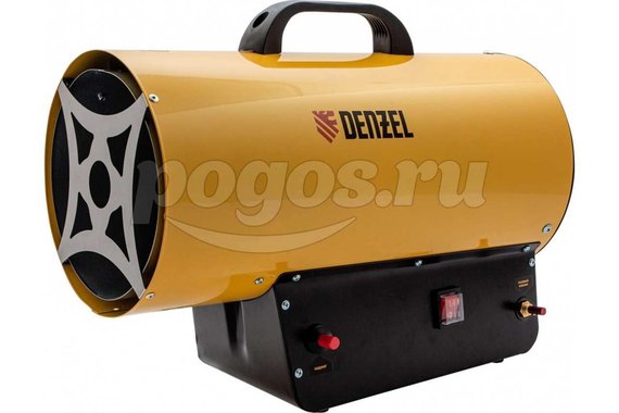 Газовая тепловая пушка Denzel GHG-30, 30 кВт, 900 м3/ч, пропан-бутан 96479