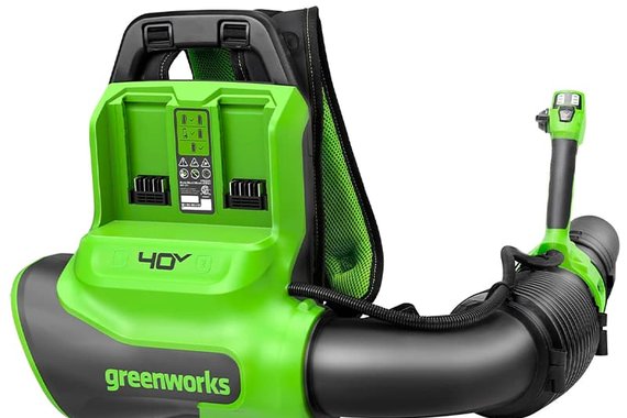 Воздуходув ранцевый акк 40В 20 м³/мин б/щет (без АКБ и ЗУ) GREENWORKS