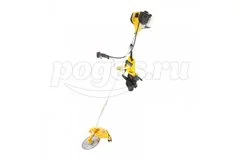 Триммер бензиновый 1,9кВт/2,5л.с. 43см3 нож+катушка неразъемная штанга DGT430  DENZEL