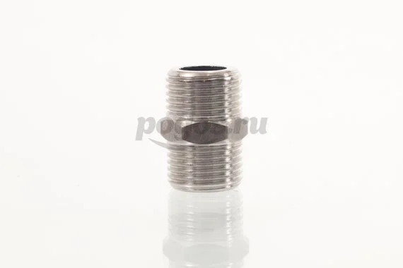 Ниппель нерж. 1/2 