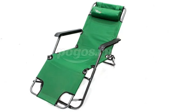 Кресло-шезлонг 1560х600х820мм двухпозиционное Camping  PALISAD