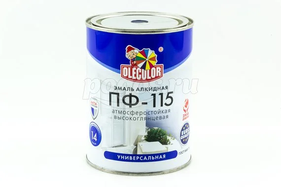 Эмаль алкидная ПФ-115 серый ( 0.8кг) Престиж OLECOLOR