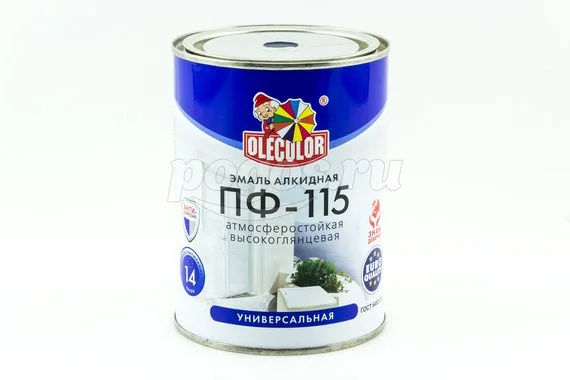 Эмаль алкидная ПФ-115 синий (0.8кг) Престиж OLECOLOR
