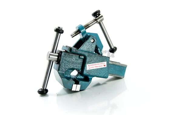 Тиски слесарные 63мм на струбцине