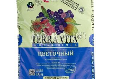 Земля живая, 10л, для цветов  Фарт