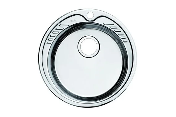 Мойка, нержавеющая сталь, шелк, D490, Suno S  IDDIS