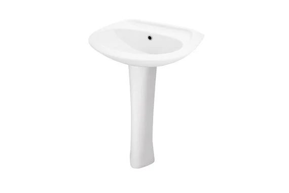 Раковина Бриз 55 см. с пьедесталом Биц  SANTEK