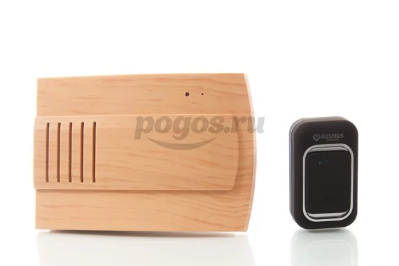 Звонок беспроводной, 48 мелодий, 100 метров, 64гол. полифония, AAA Premium  КОСМОС 