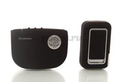 Звонок беспроводной, 32 мелодии, 100 метров, AA Premium  КОСМОС 