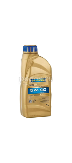 Масло моторное 5W40 1л, VSI SL/CF  RAVENOL