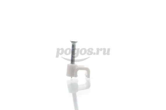 Скобы электроустановочные 4мм  СИБРТЕХ