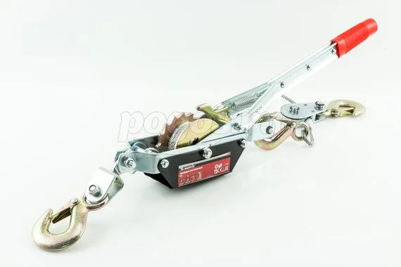 Лебедка ручная MATRIX рычажная 800кг одинарный храповый механизм