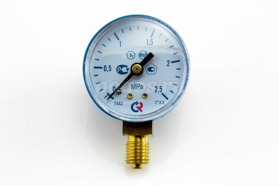 Манометр РОСМА ТМ-210Р.00 (0...2.5мПа) М12х1.5 кислород