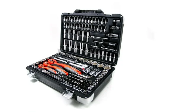 Набор инструмента 151 предмет, 1/4", 3/8", 1/2", Cr-V, S2, усиленный кейс Professional  MATRIX
