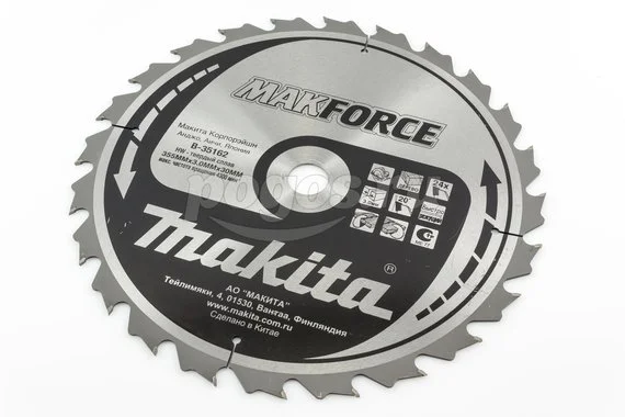 Пильный диск MAKITA Makforce по дереву 355х30/25х2мм 24 зубьев