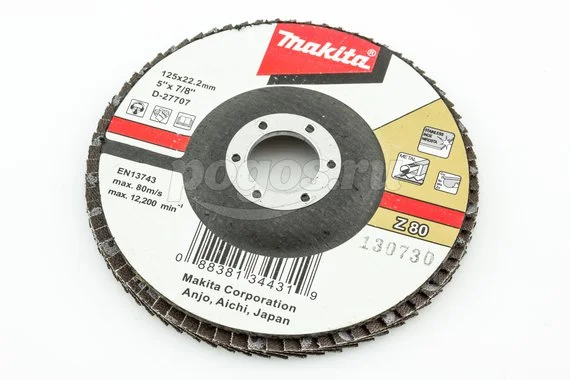 Диск лепестковый MAKITA Z 80 125х22мм