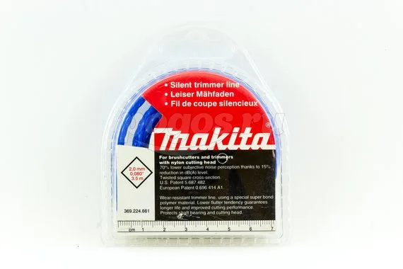Леска для триммеров MAKITA 2/3.5  