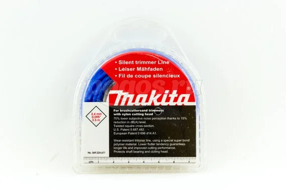 Леска для триммеров MAKITA 2.4/3.5  