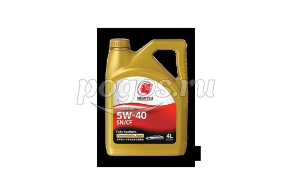 Масло моторное 5W40 F-S SN/CF (с) 4л  Idemitsu