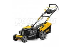 Газонокосилка бензиновая GLD-520SP-VE, 196см3, шир 52см эл.старт 60л DENZEL