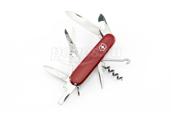 Мультитул VICTORINOX Climber 14 функций красный