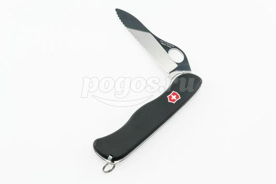 Мультитул Sentinel One Hand Wavy Edge 4 функции черный  VICTORINOX