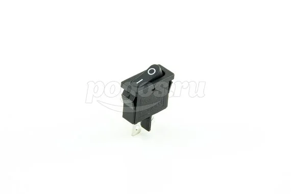 Выключатель клавишный 250V 6А (2с) ON-OFF черный Mini (RWB-103, SC-766, MRS-101-5) REXANT