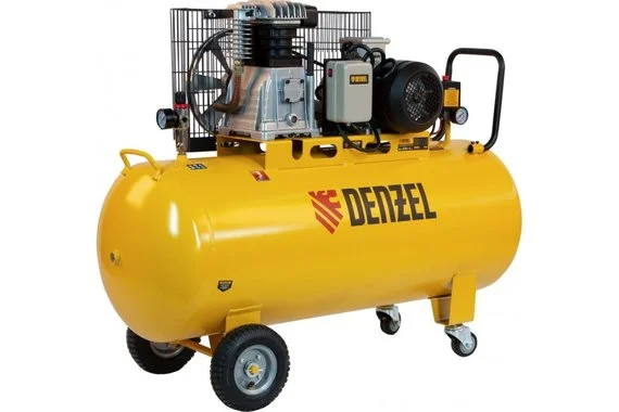 Компрессор масляный ременной 380V 3кВт 530л/мин 200л BCI3000T/200  DENZEL