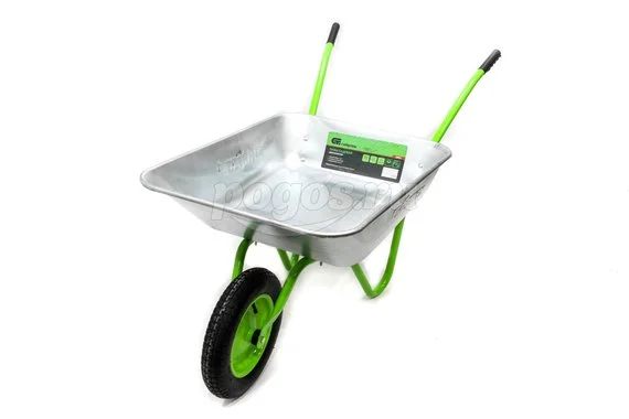 Тачка 90кг/65л 1 колесо оцинкованная