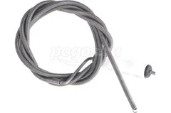 Сантехнический трос СТМ 6,0 мм х 1,5 м с ручкой сталь CIDCS015