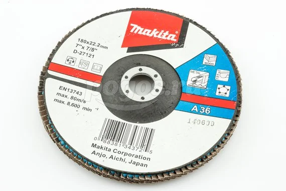 Диск лепестковый MAKITA A 36 180х22мм