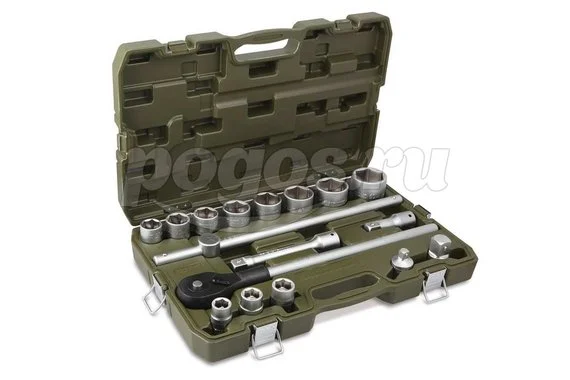 Набор головок и принадлежностей Дело Техники 3/4", 17 предметов 630717