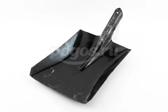 Лопата без черенка, совковая песочная, рельсовая сталь тип 1  БРОНЯ