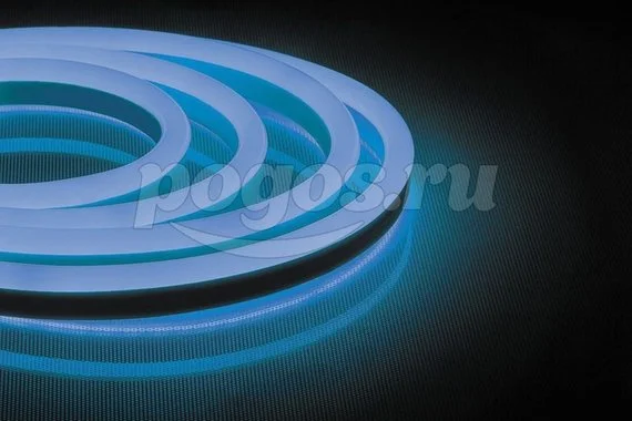 Светодиодная Лента FERON 120SMD 2835 /м 9,6Вт/м 230V IP67 50м, синий, LS720 29563