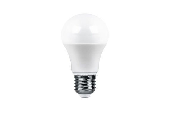 Лампа светодиодная 15W 230V E27 4000K А60, LB-1015  FeronPRO /1/10/
