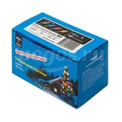 Светодиодная гирлянда с контроллером Uniel ULD-S0700-050/DGA MULTI, IP20, STRAWBERRY, Клубничка, 7м 