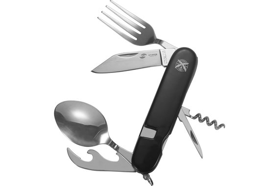 Мультитул 8 функций черный Stinger