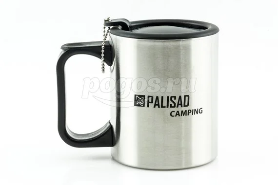Термокружка с крышкой-поилкой 0,45л Camping PALISAD