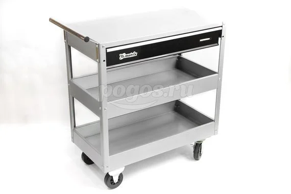 Тележка инструментальная MATRIX 3 секции 737х383х668мм ящик