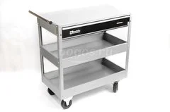 Тележка инструментальная MATRIX 3 секции 737х383х668мм ящик